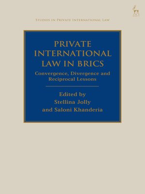 cover image of Private International Law in BRICS